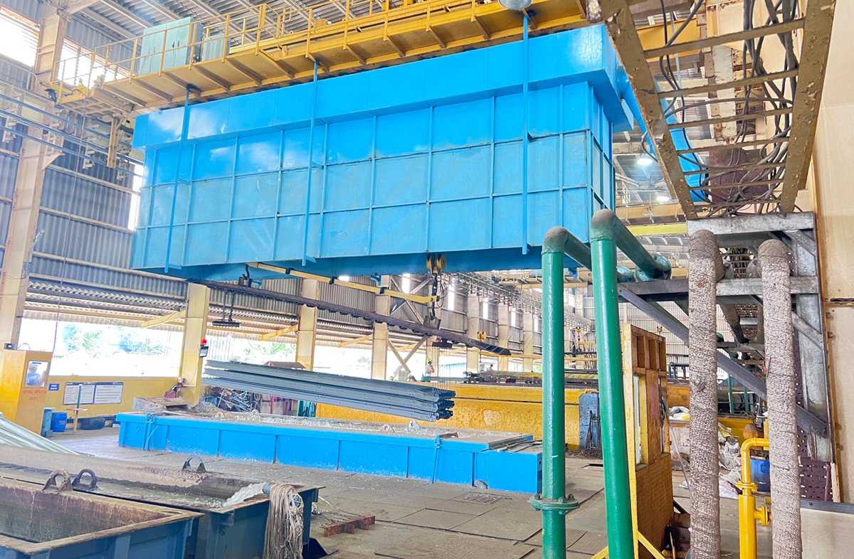 Zinc Fume Enclosure And Extraction System